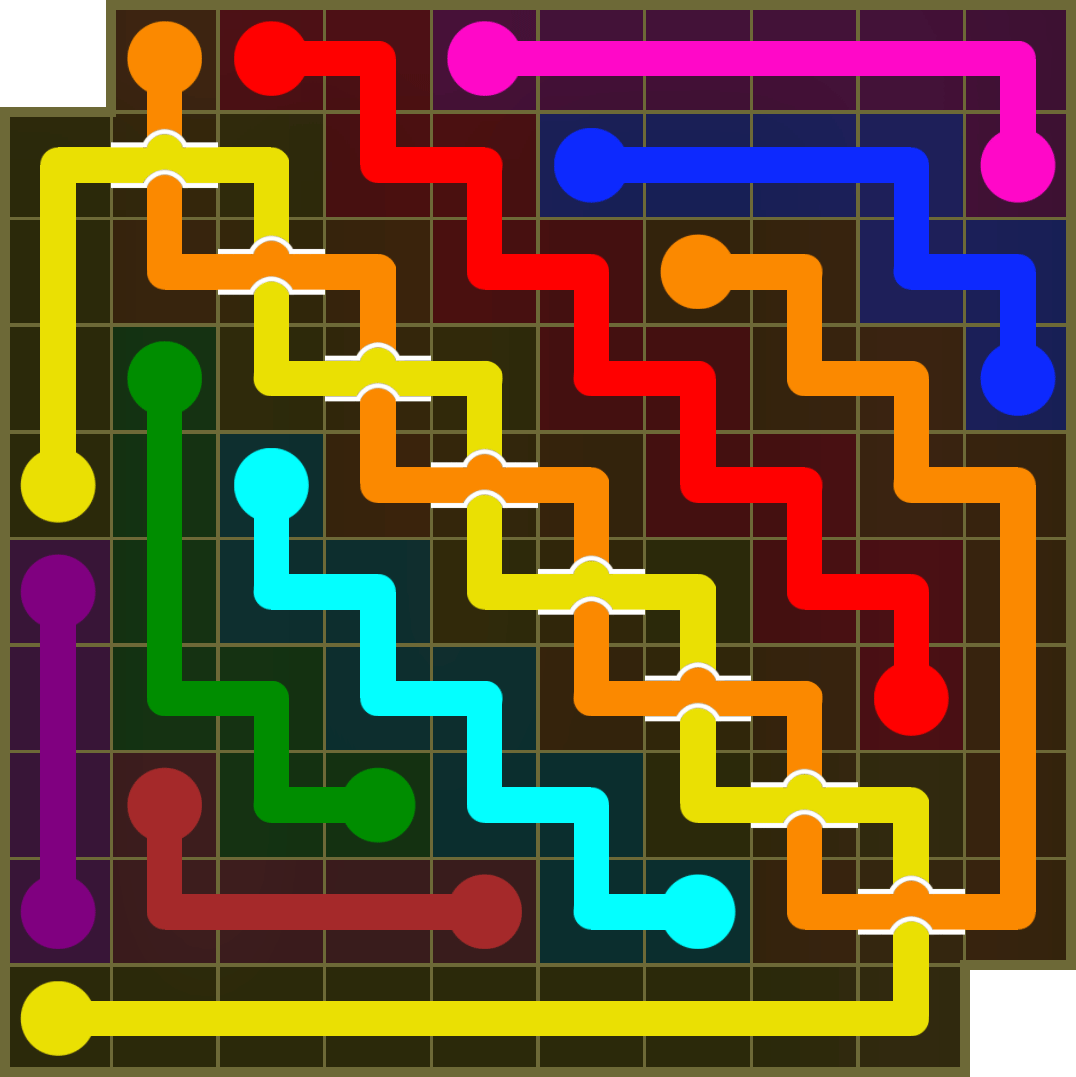 Flow Free 3785 Solution