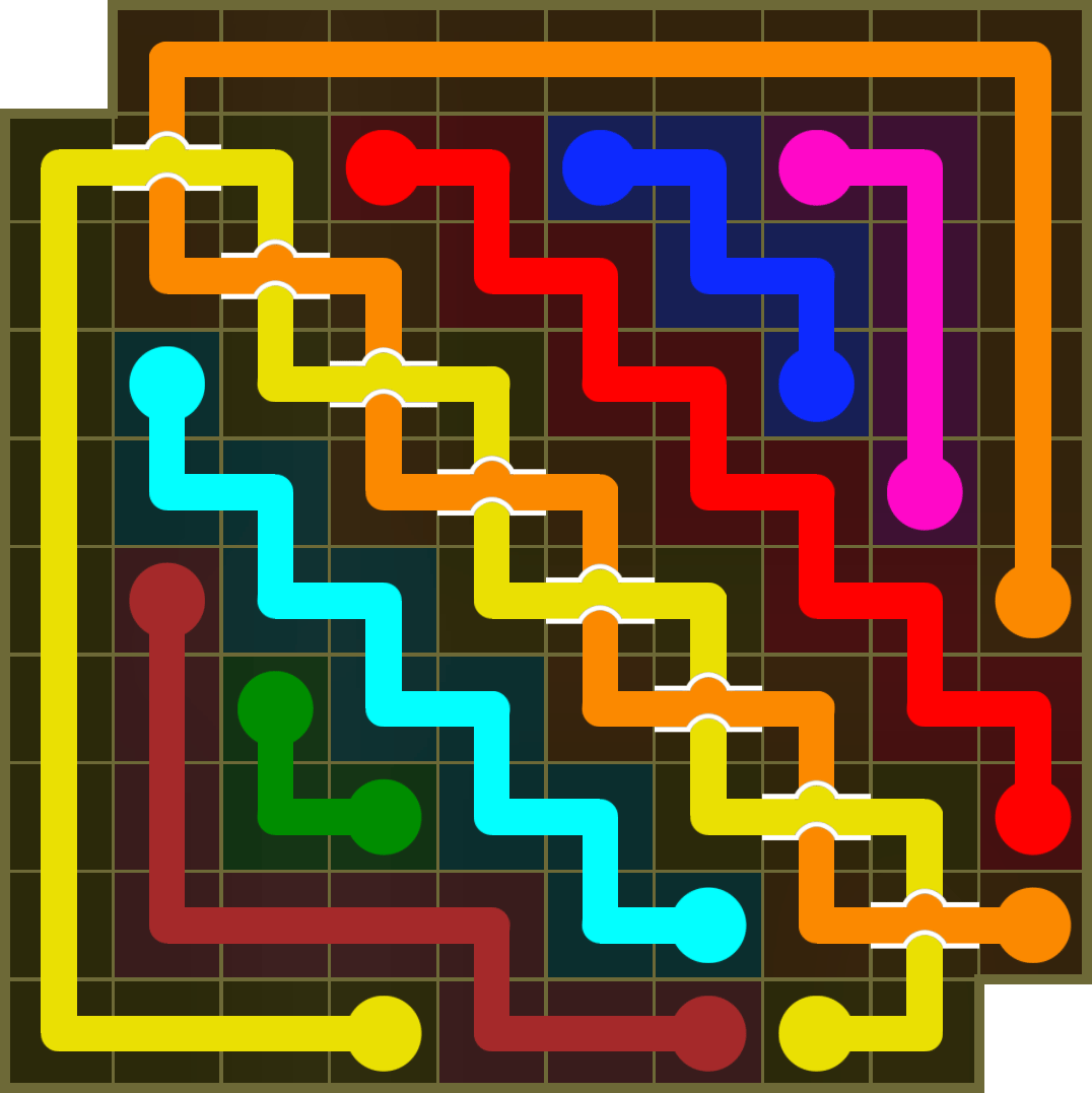 Flow Free 3792 Solution