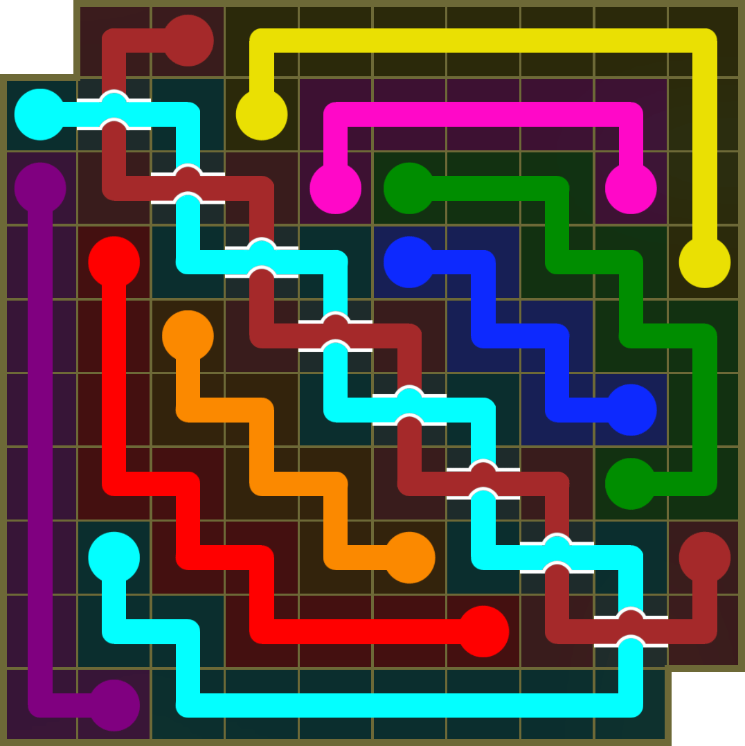 Flow Free 3806 Solution