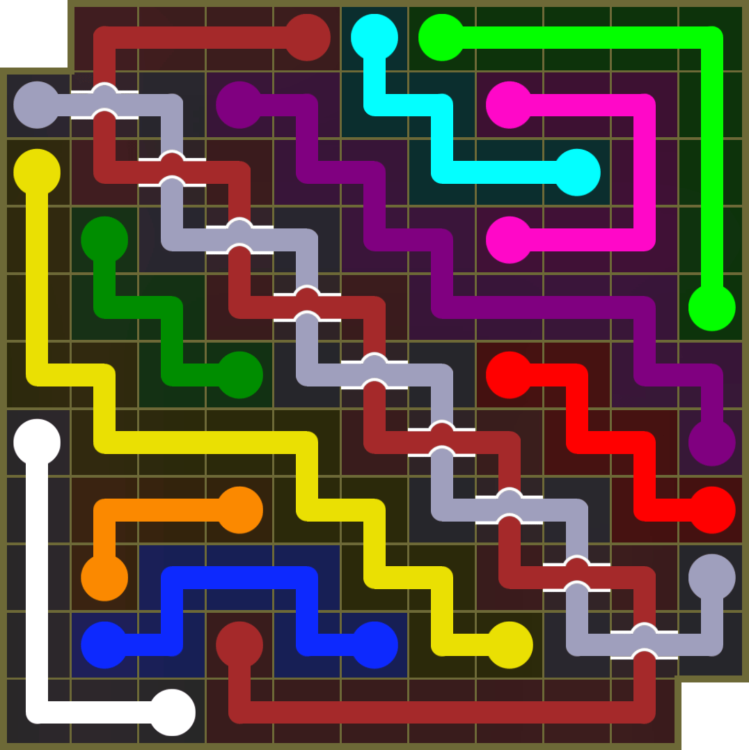 Flow Free 3824 Solution