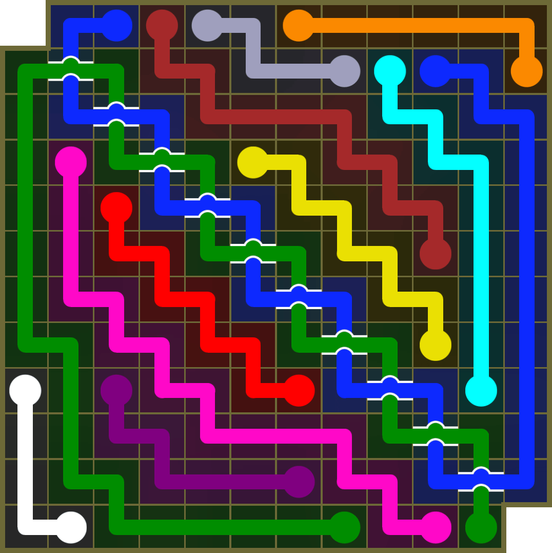 Flow Free 3842 Solution