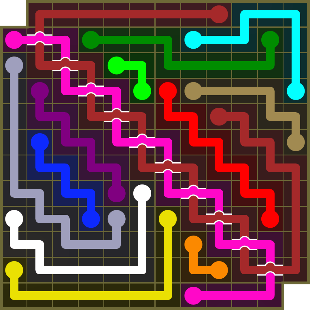 Flow Free 3851 Solution