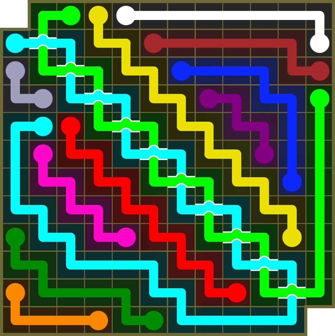Flow Free 3852 Solution