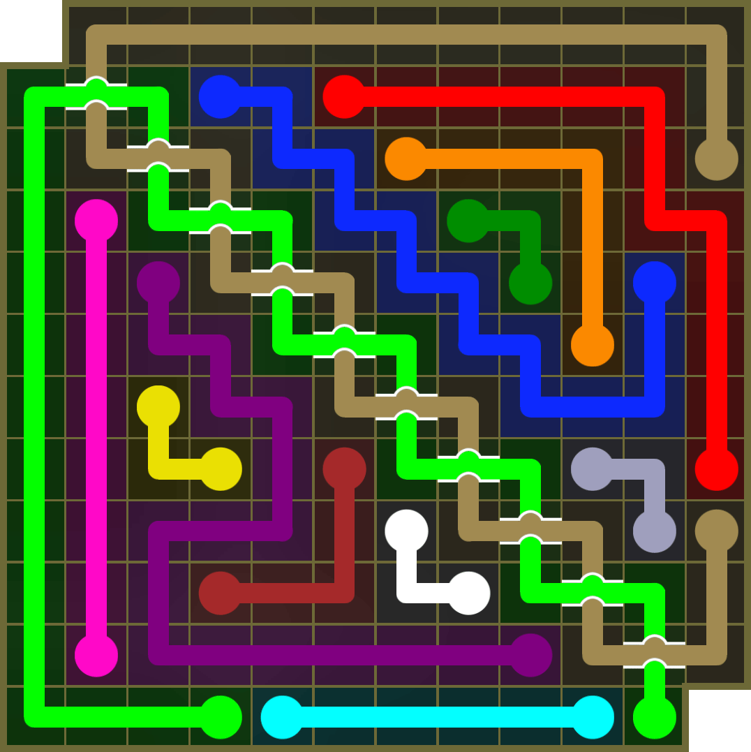 Flow Free 3853 Solution