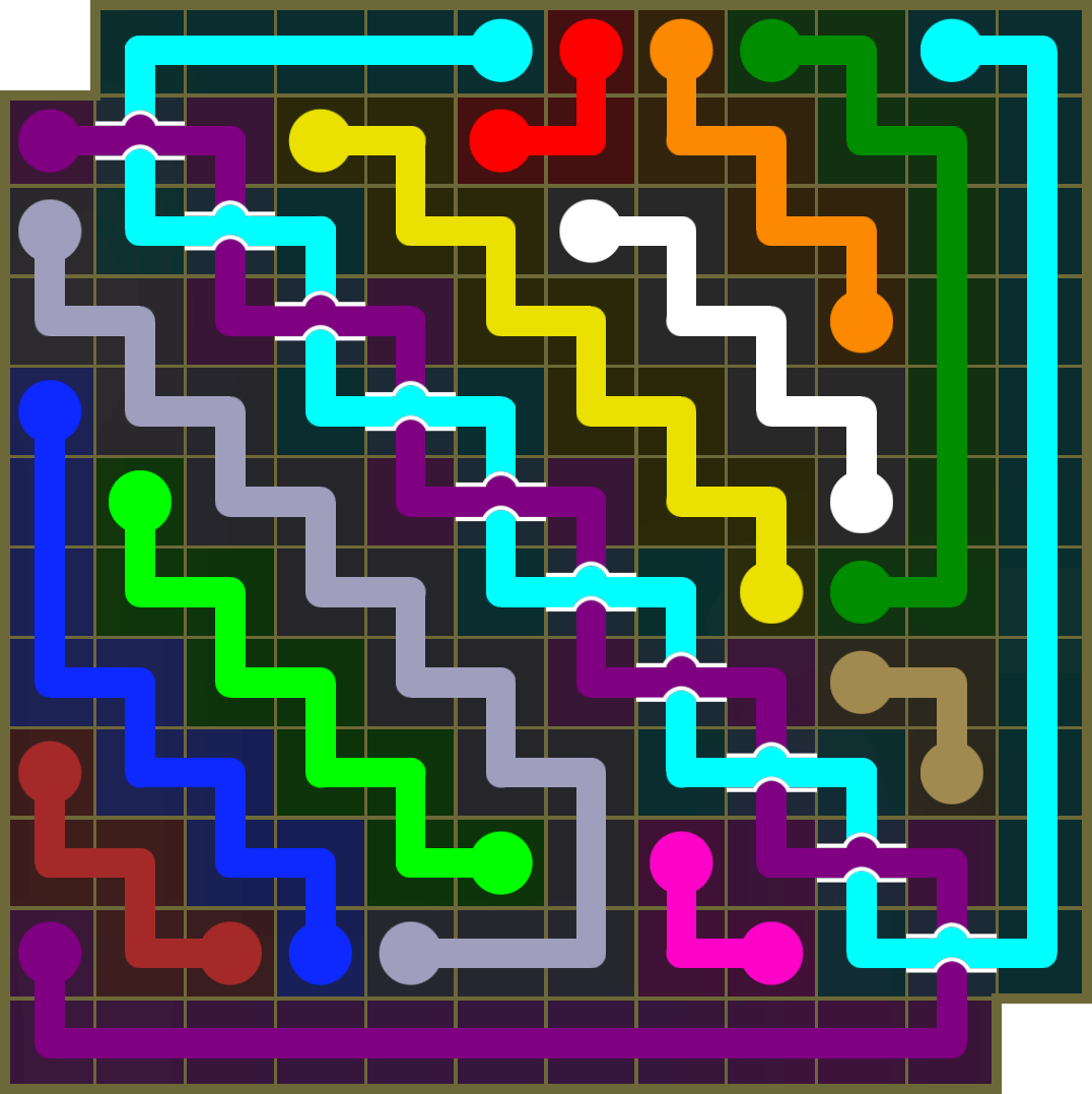 Flow Free 3854 Solution