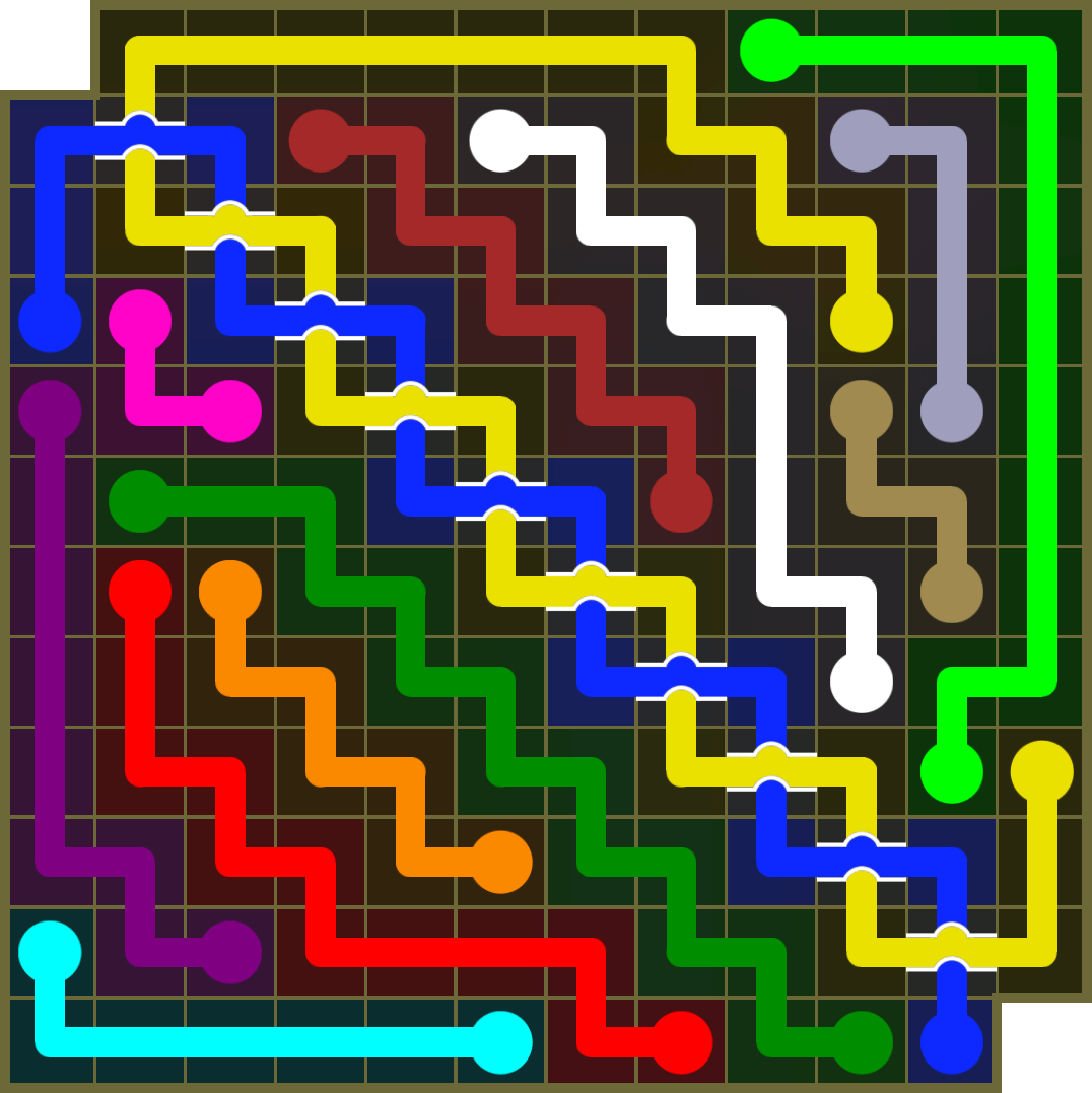 Flow Free 3855 Solution