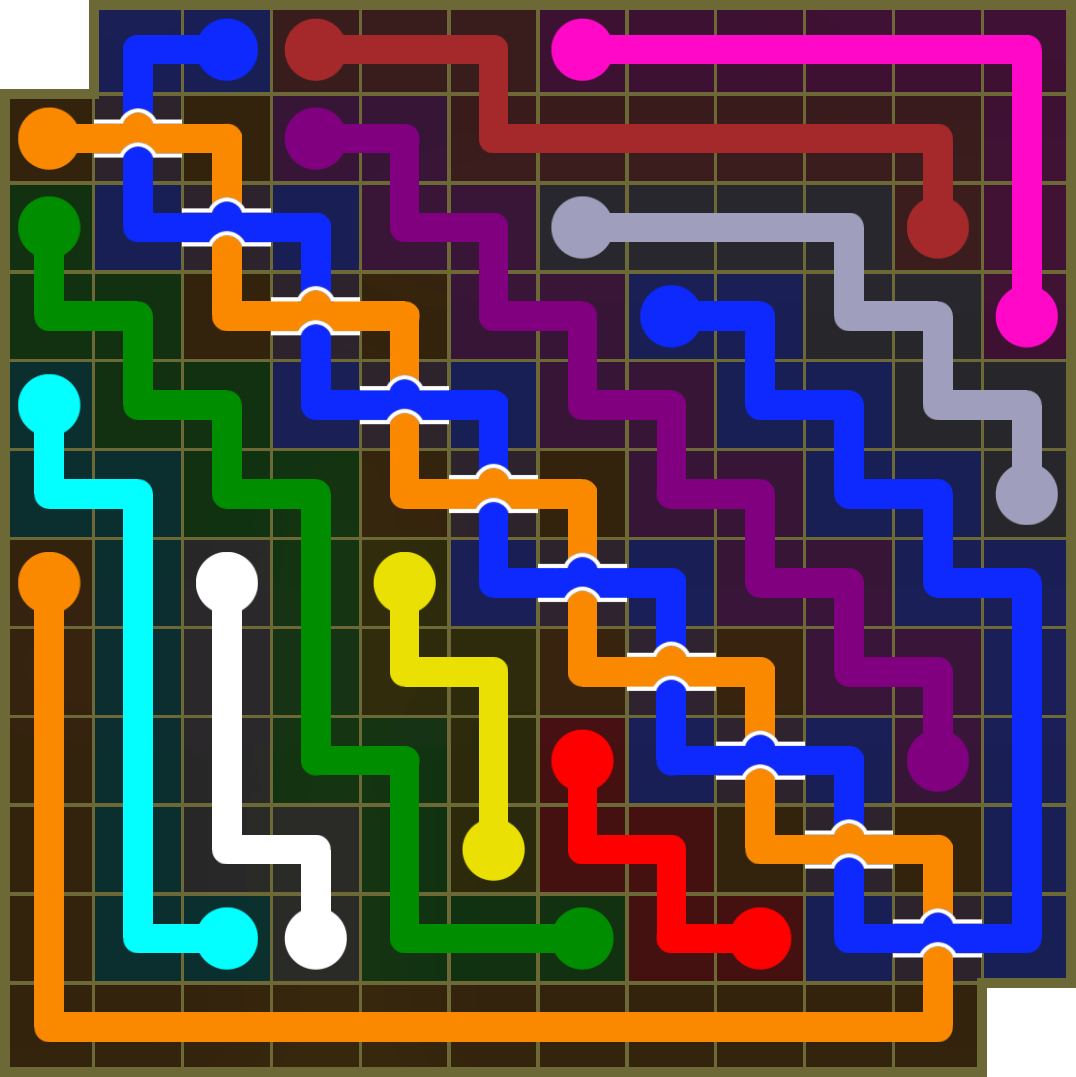 Flow Free 3856 Solution