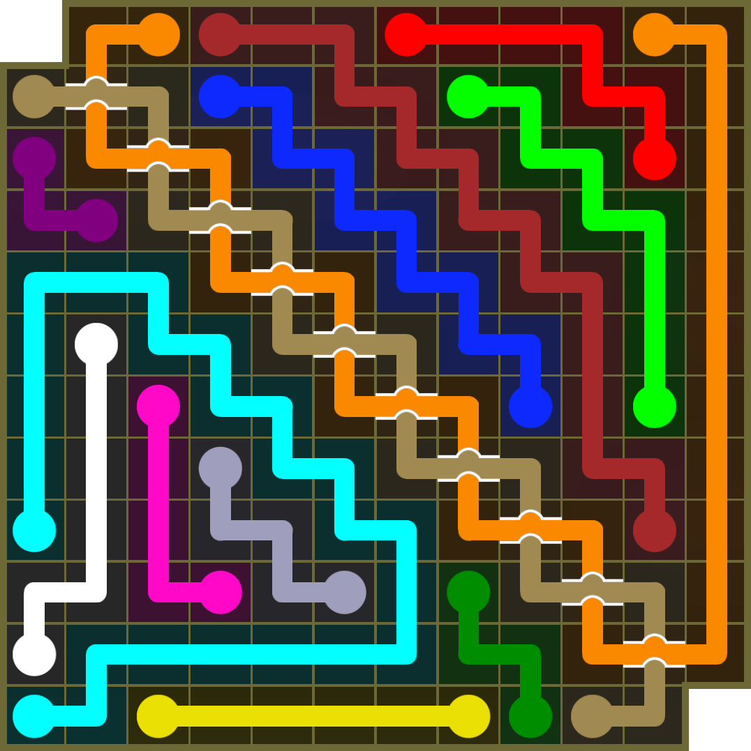 Flow Free 3858 Solution