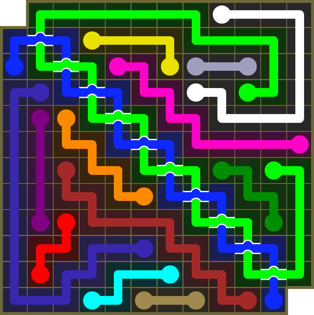 Flow Free 3861 Solution