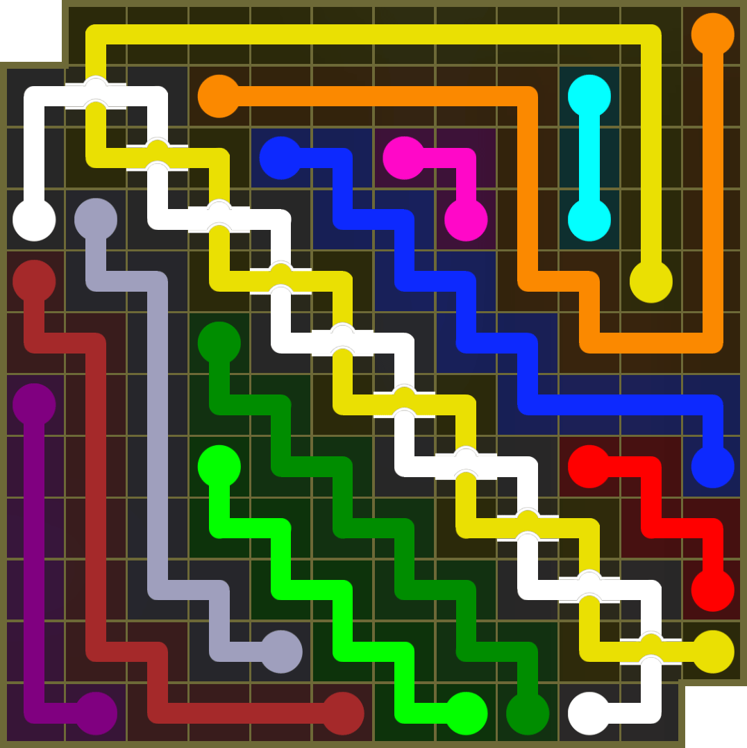 Flow Free 3862 Solution