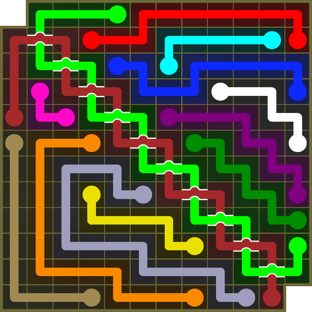 Flow Free 3867 Solution