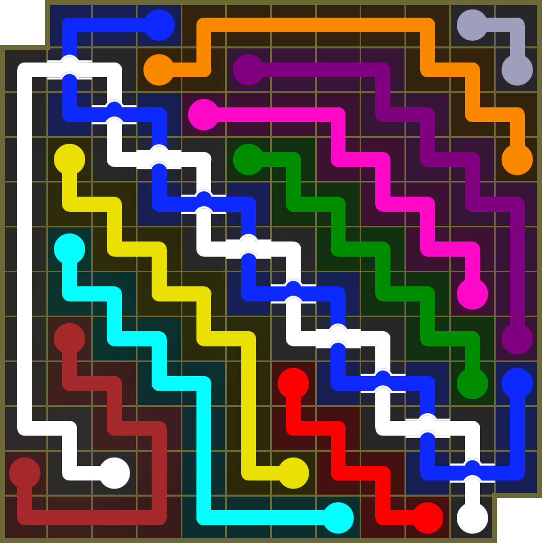 Flow Free 3869 Solution