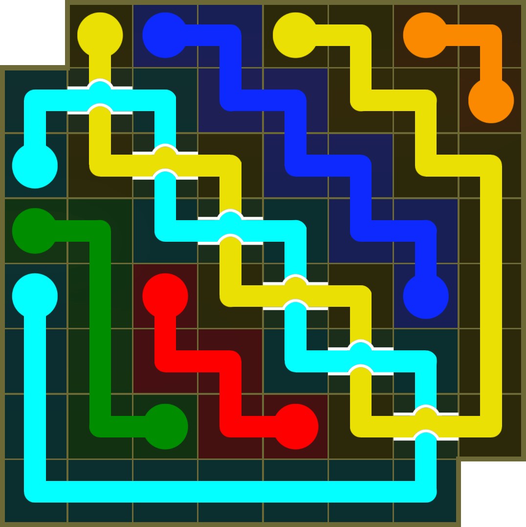 Flow Free 3737 Solution