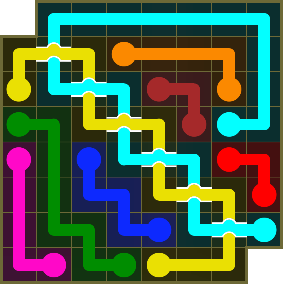Flow Free 3741 Solution