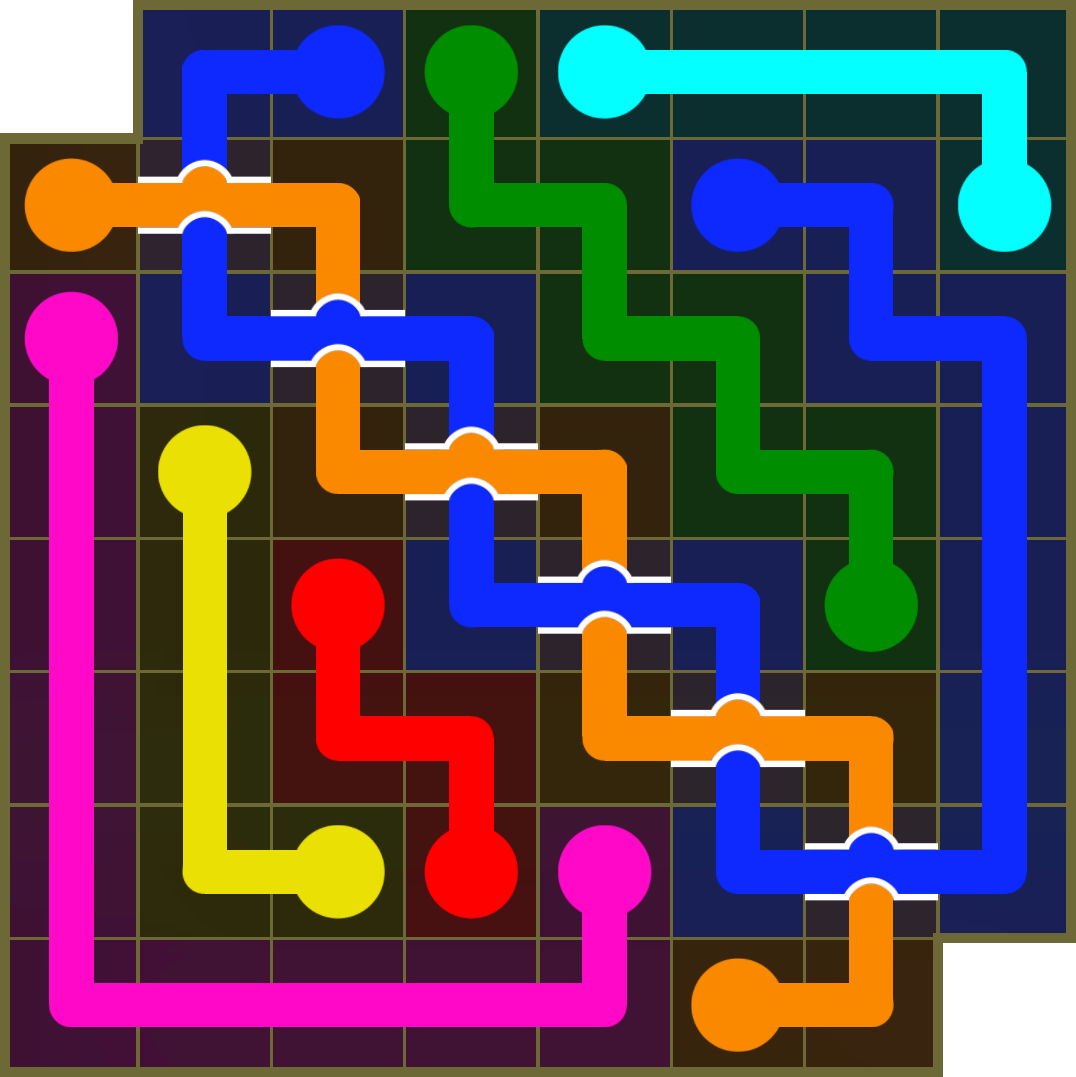 Flow Free 3745 Solution
