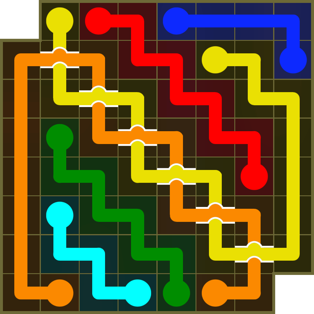 Flow Free 3747 Solution