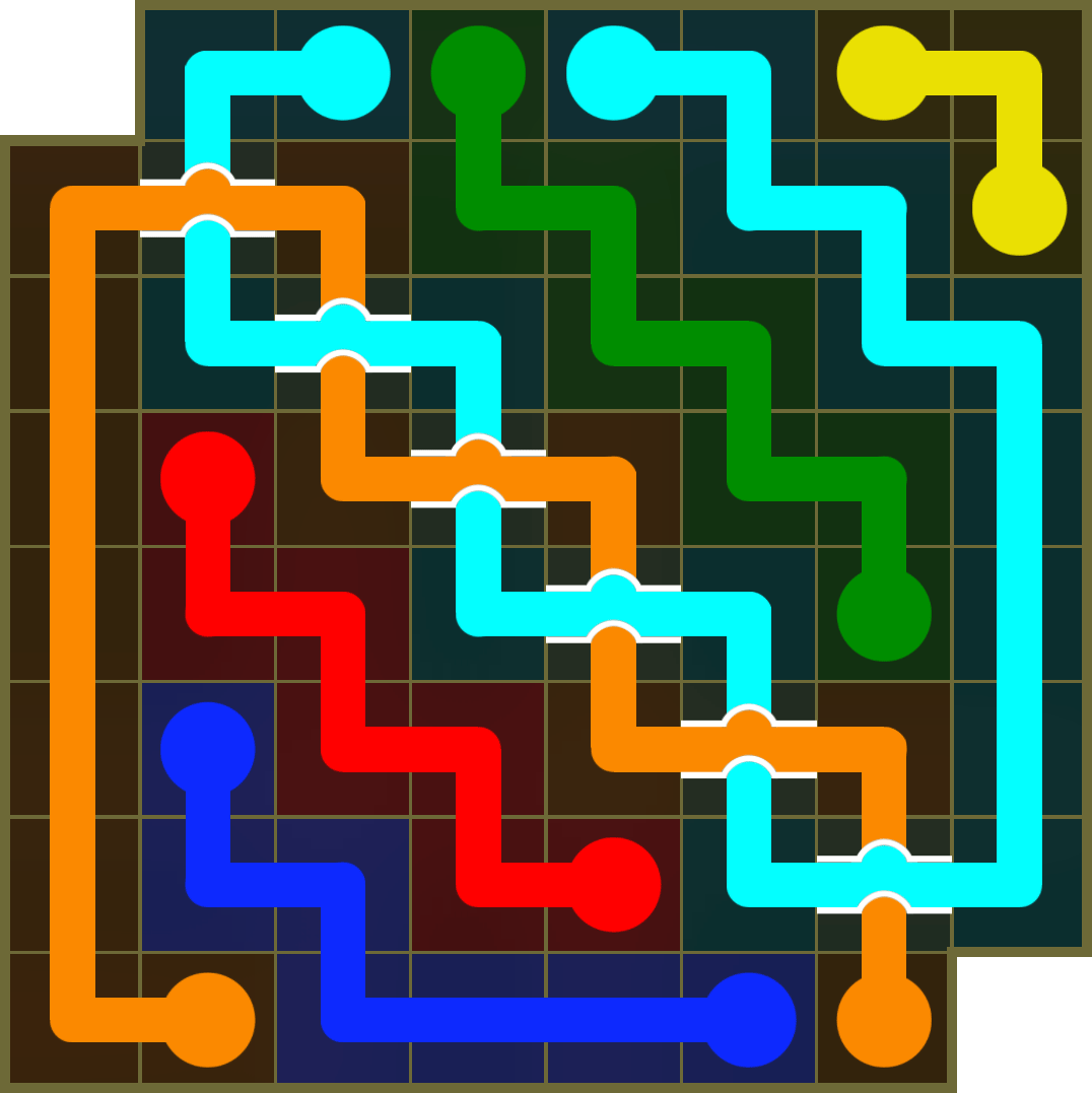 Flow Free 3723 Solution
