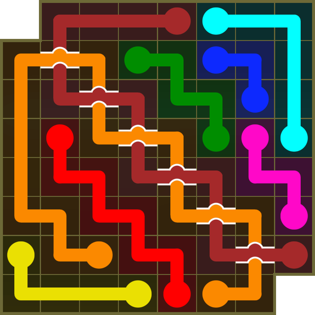 Flow Free 3725 Solution
