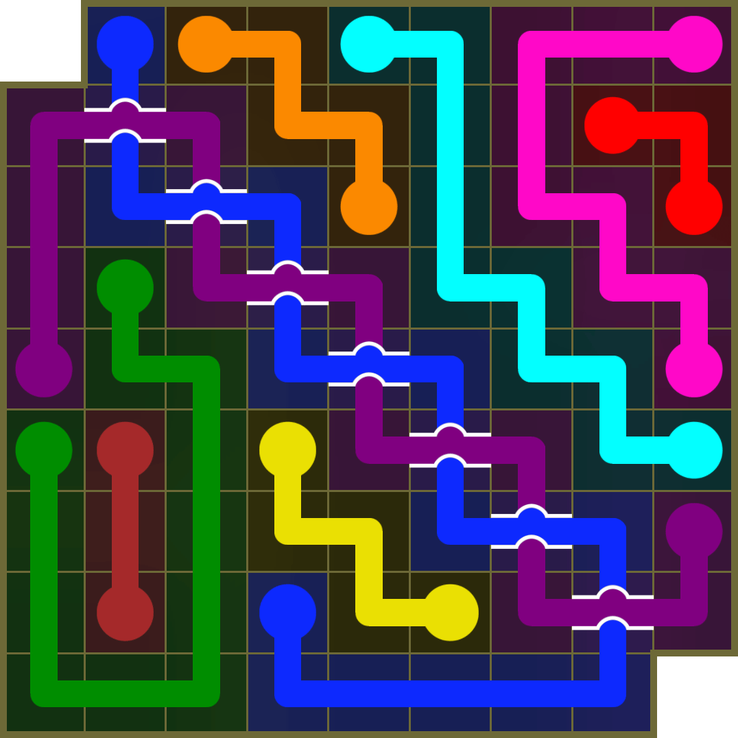 Flow Free 3758 Solution