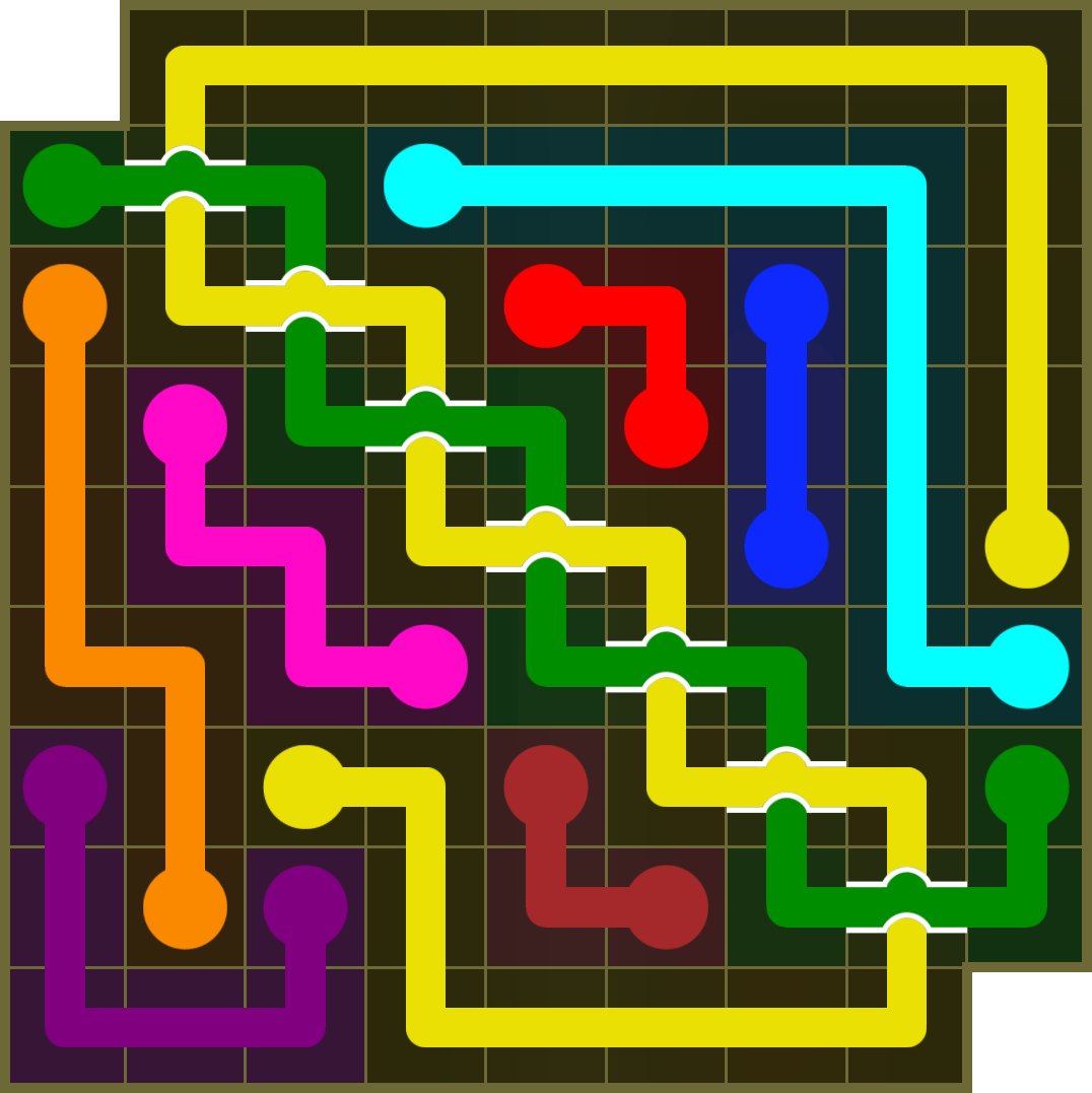 Flow Free 3772 Solution
