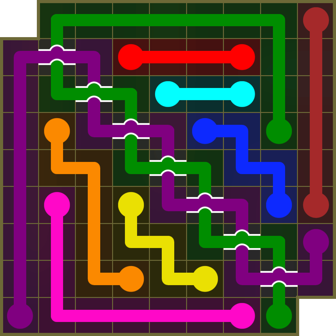 Flow Free 3774 Solution
