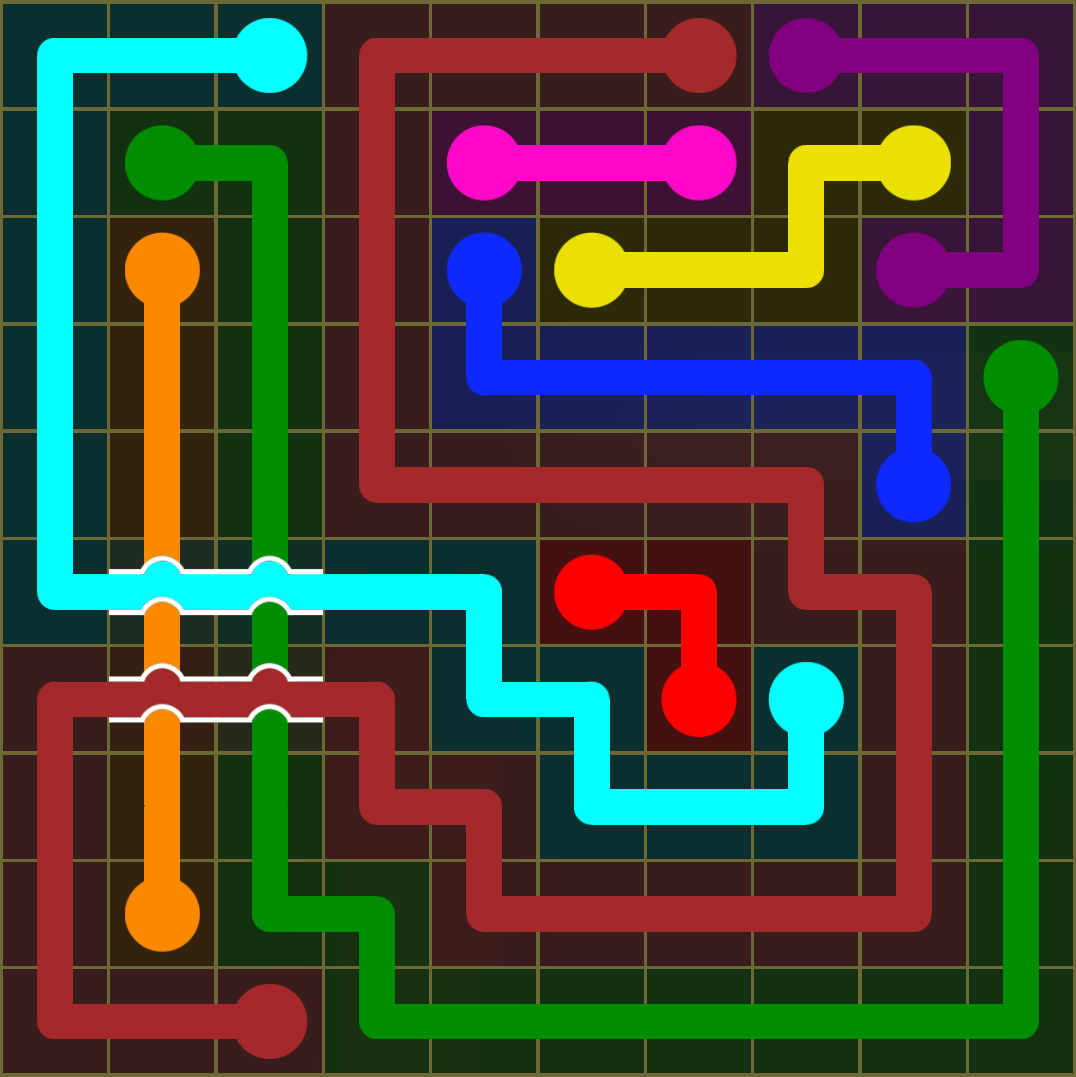 Flow Free 3670 Solution