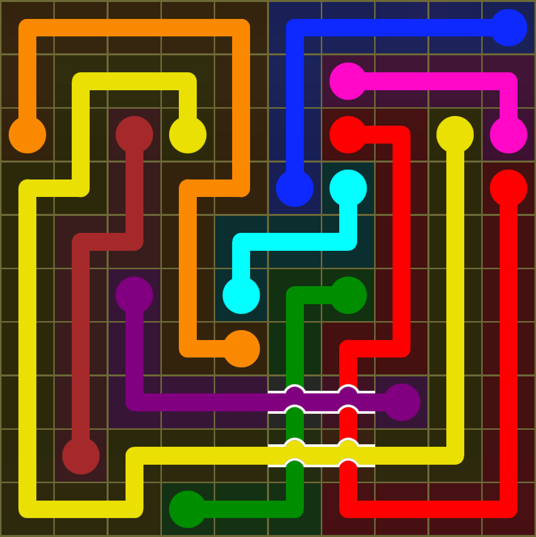 Flow Free 3671 Solution