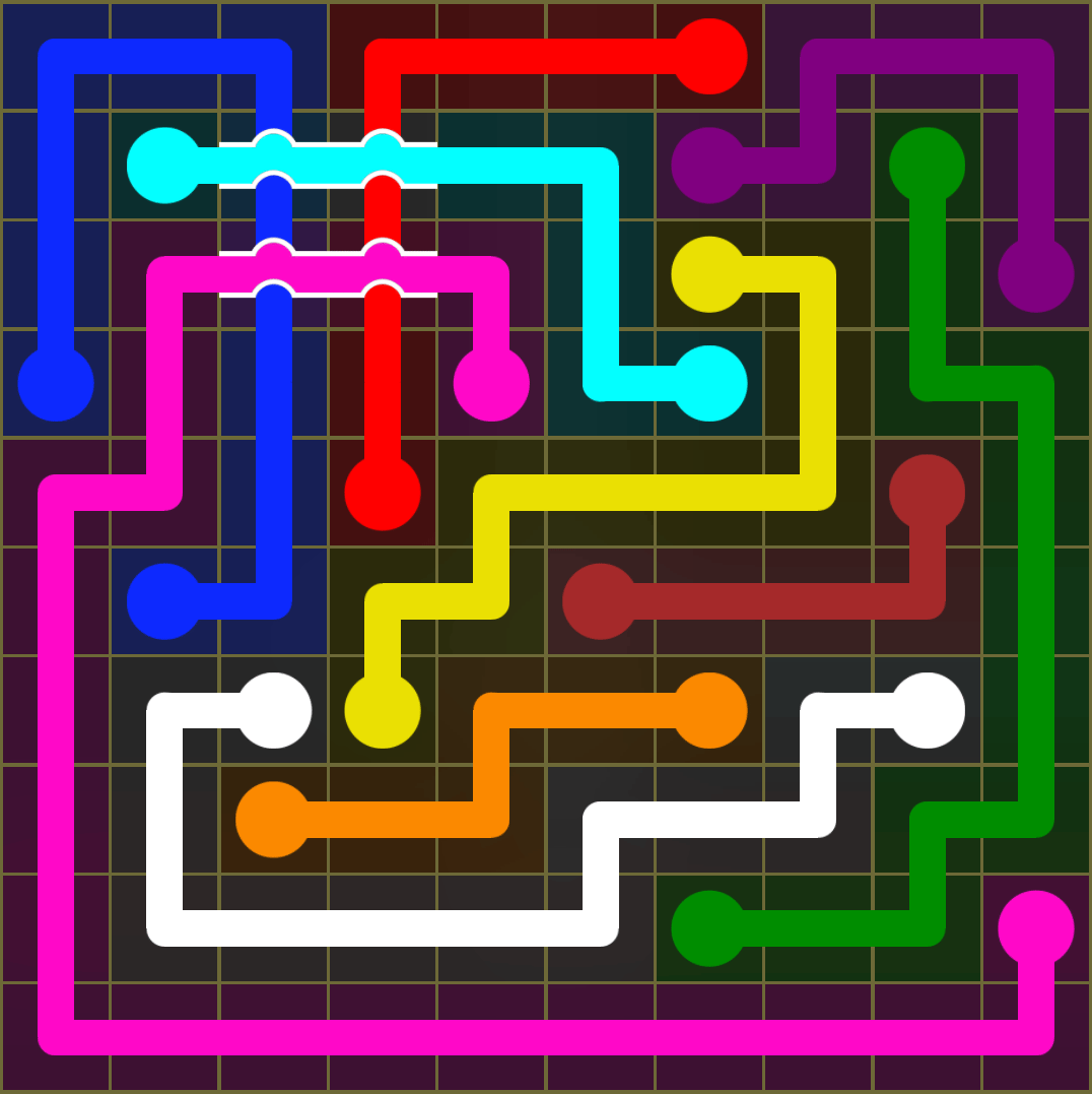 Flow Free 3674 Solution