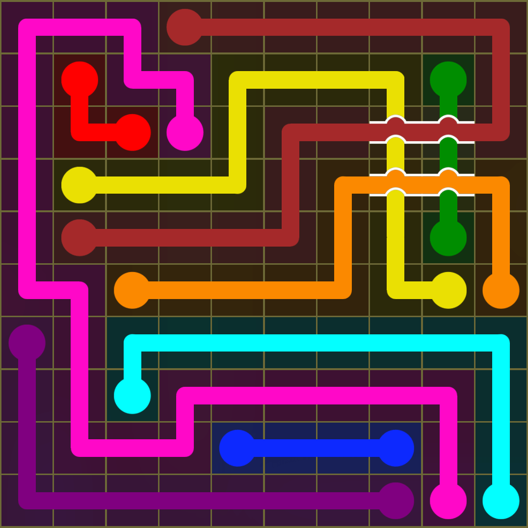 Flow Free 3678 Solution