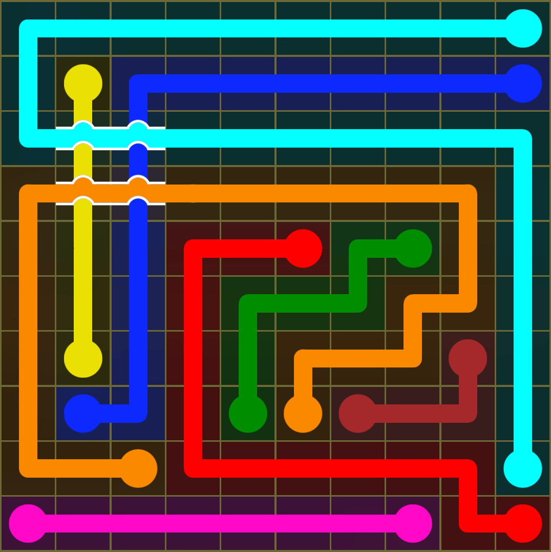 Flow Free 3679 Solution