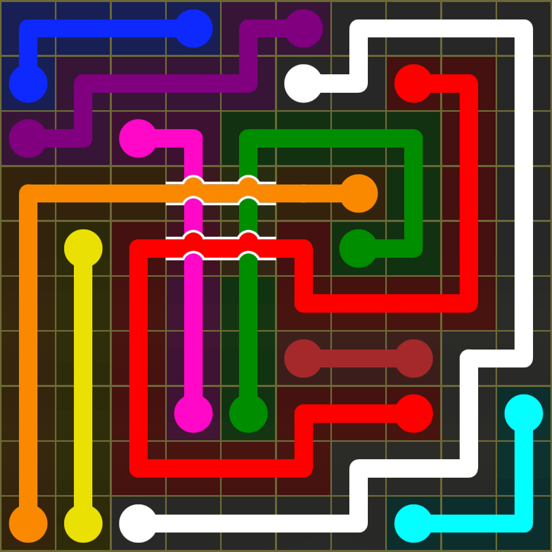 Flow Free 3684 Solution