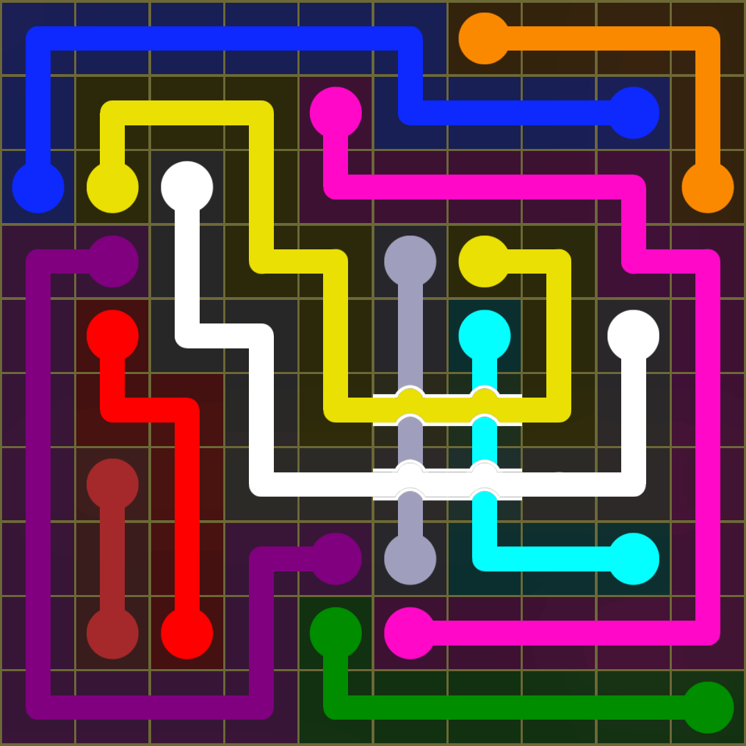 Flow Free 3686 Solution