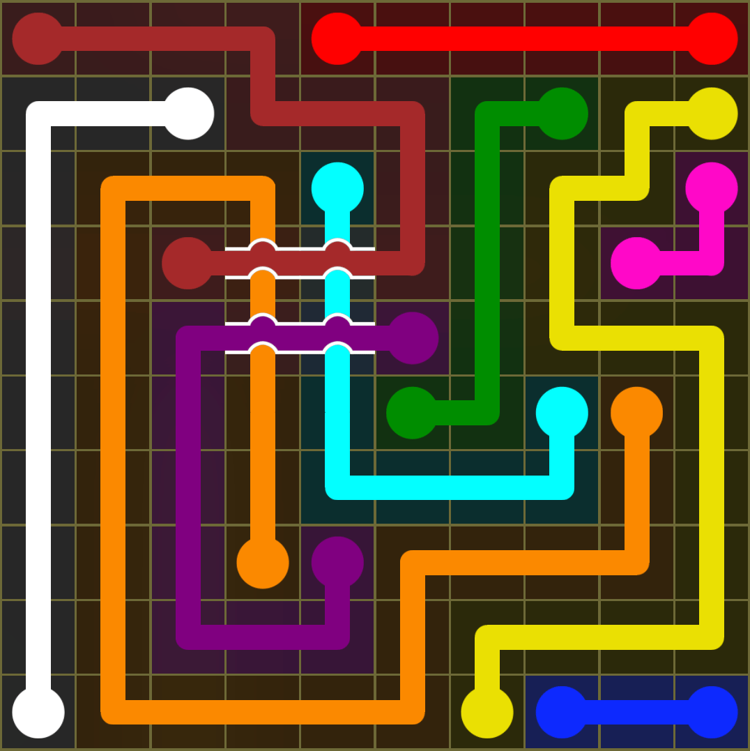 Flow Free 3687 Solution