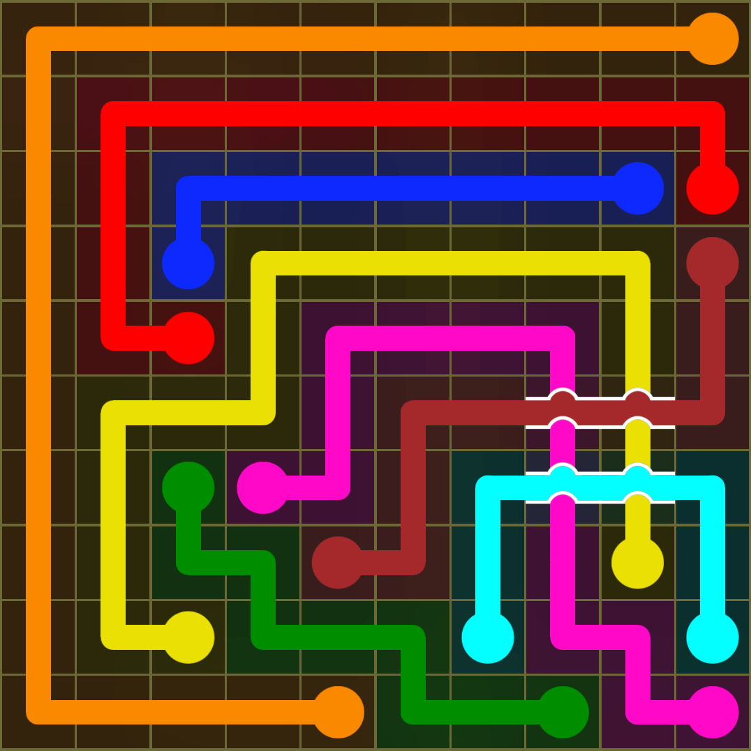Flow Free 3688 Solution