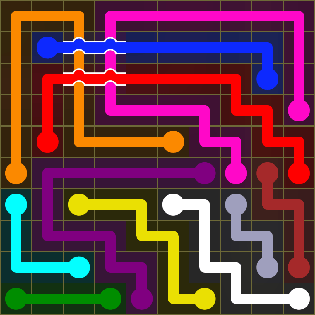 Flow Free 3662 Solution