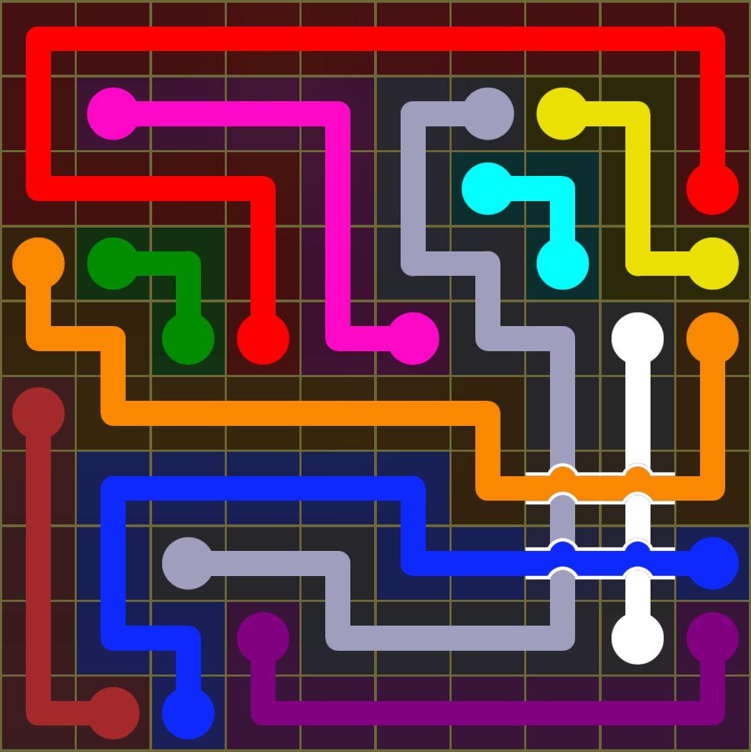 Flow Free 3666 Solution