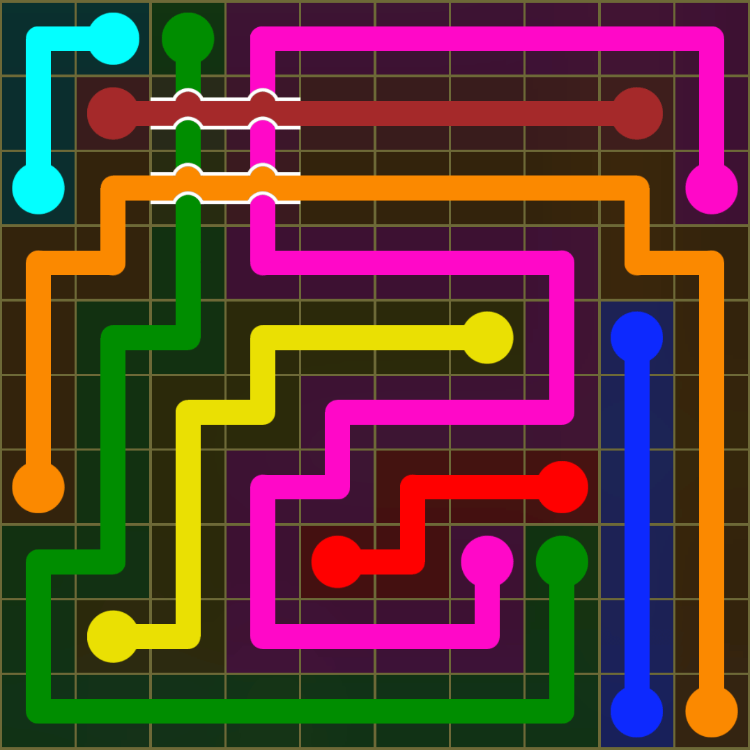 Flow Free 3667 Solution