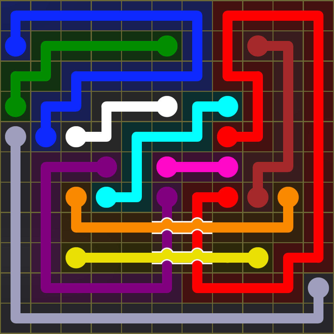 Flow Free 3691 Solution
