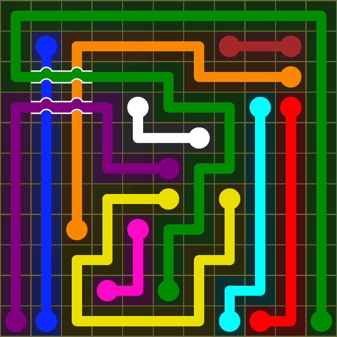 Flow Free 3697 Solution