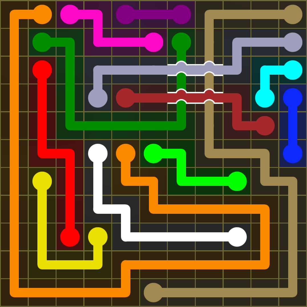 Flow Free 3711 Solution