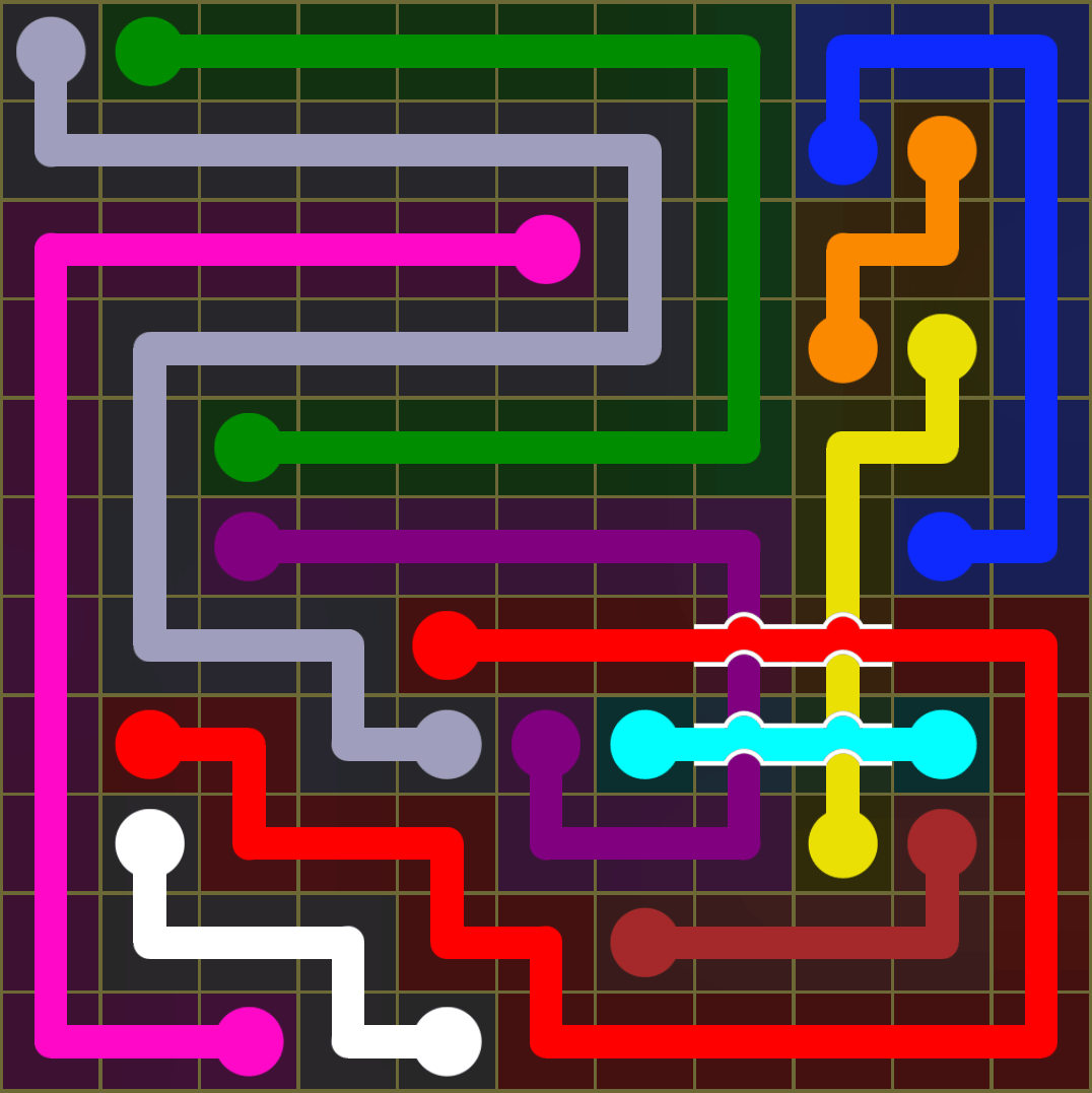 Flow Free 3714 Solution