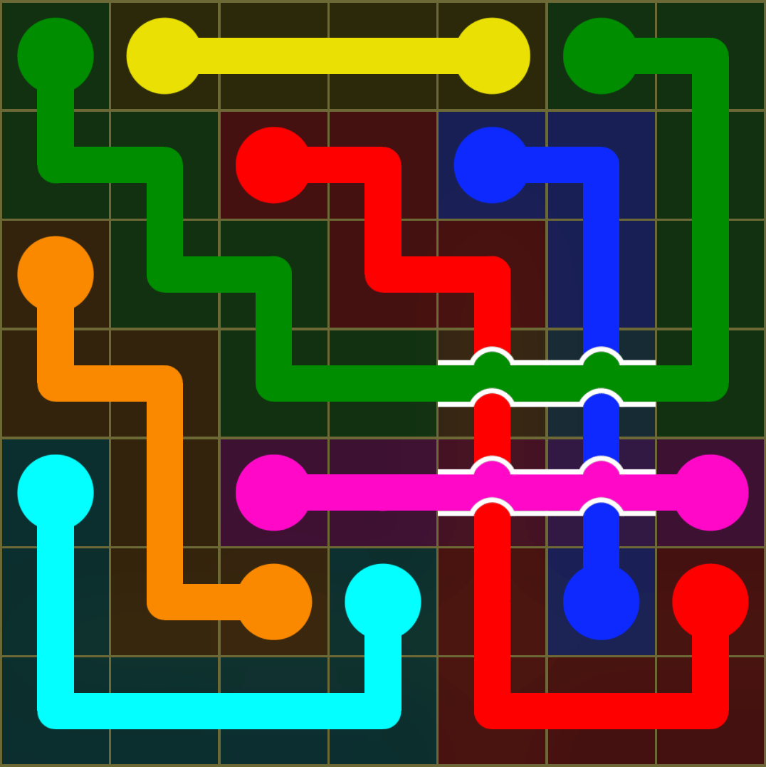 Flow Free 3584 Solution