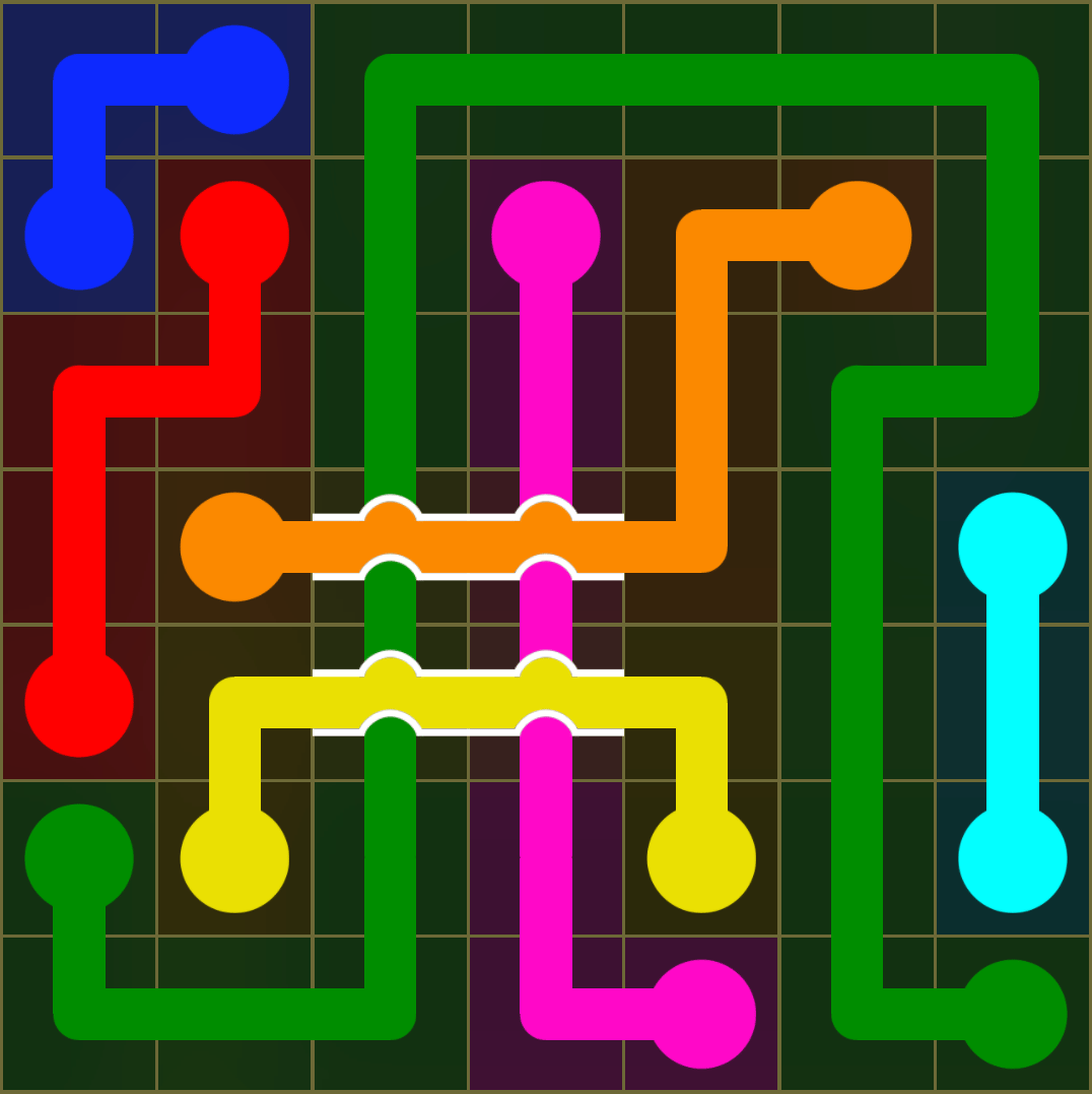 Flow Free 3586 Solution