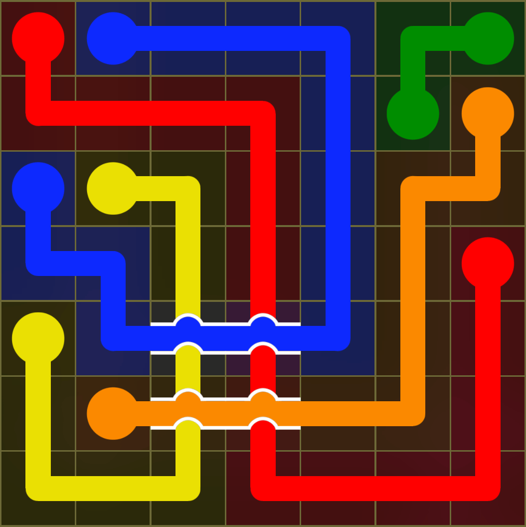 Flow Free 3587 Solution