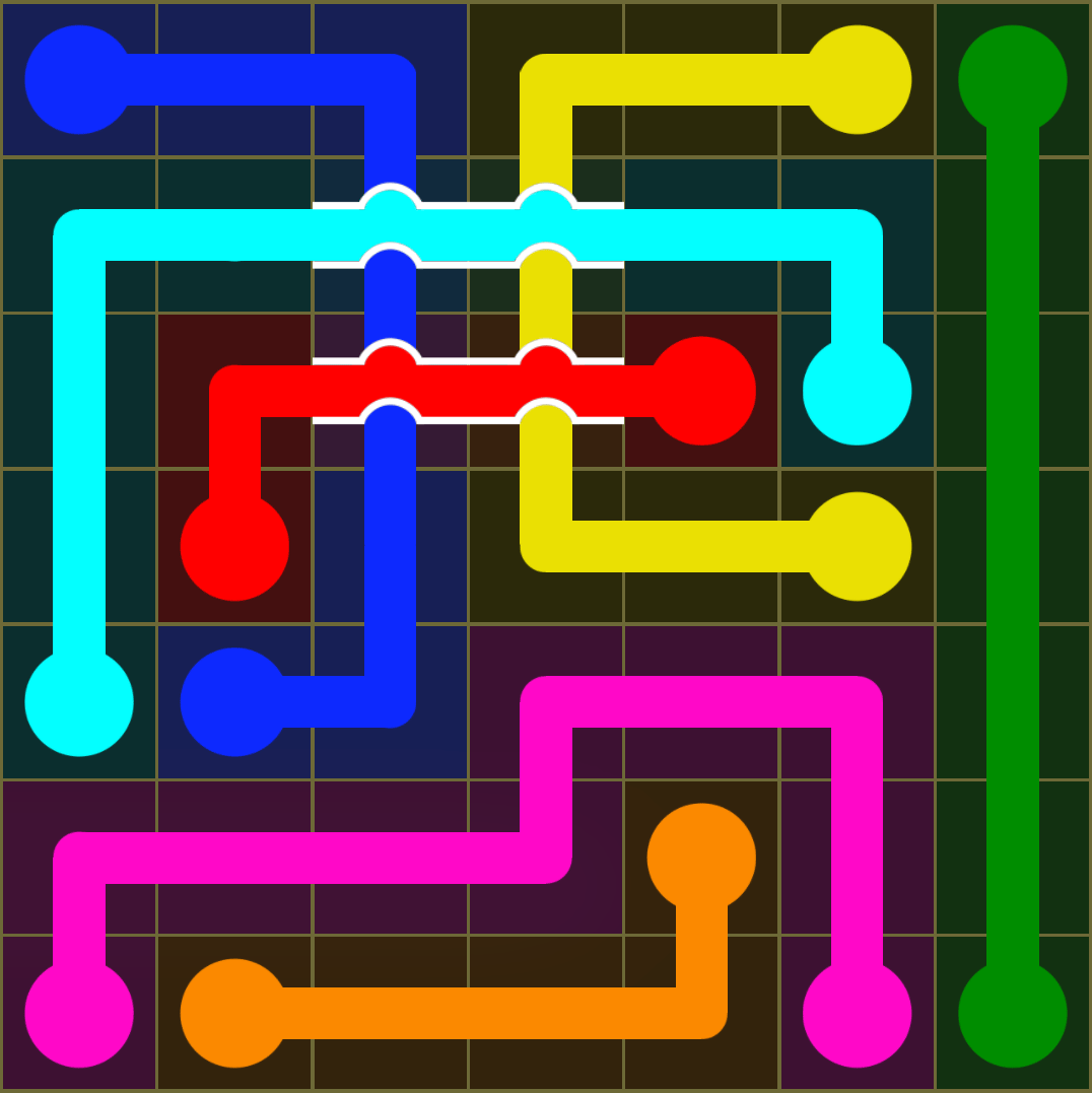 Flow Free 3593 Solution
