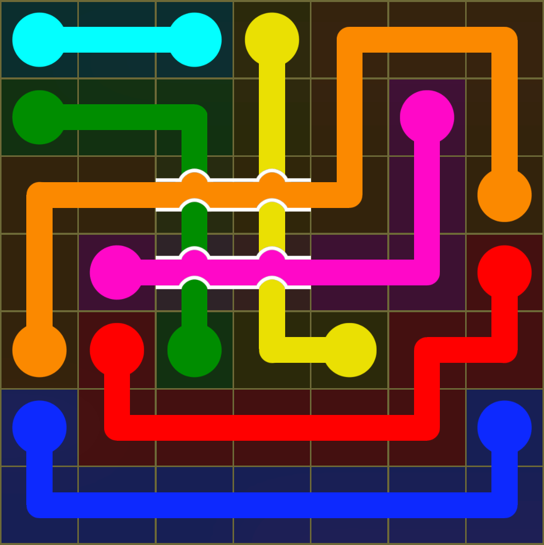 Flow Free 3595 Solution