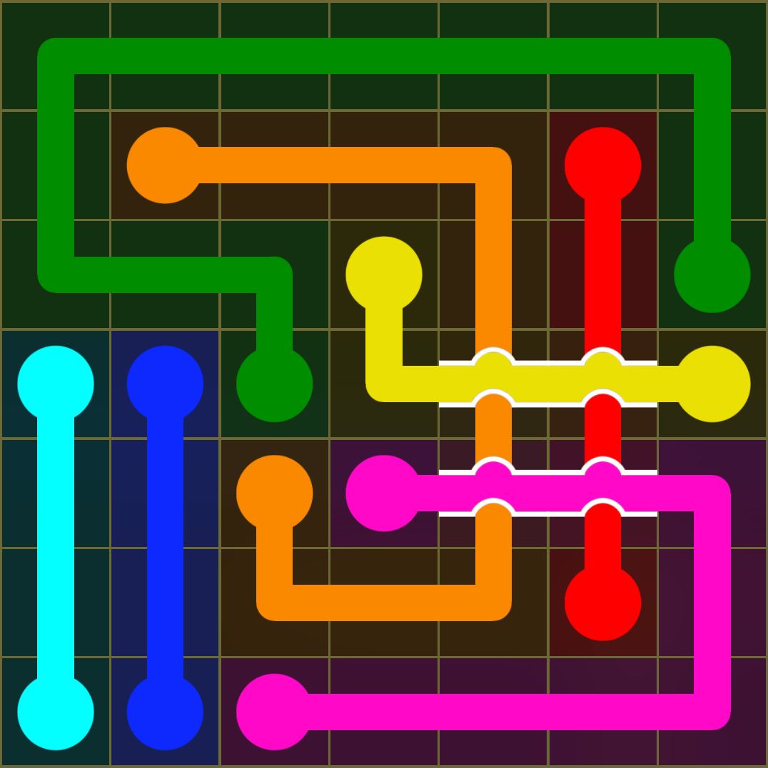Flow Free 3596 Solution