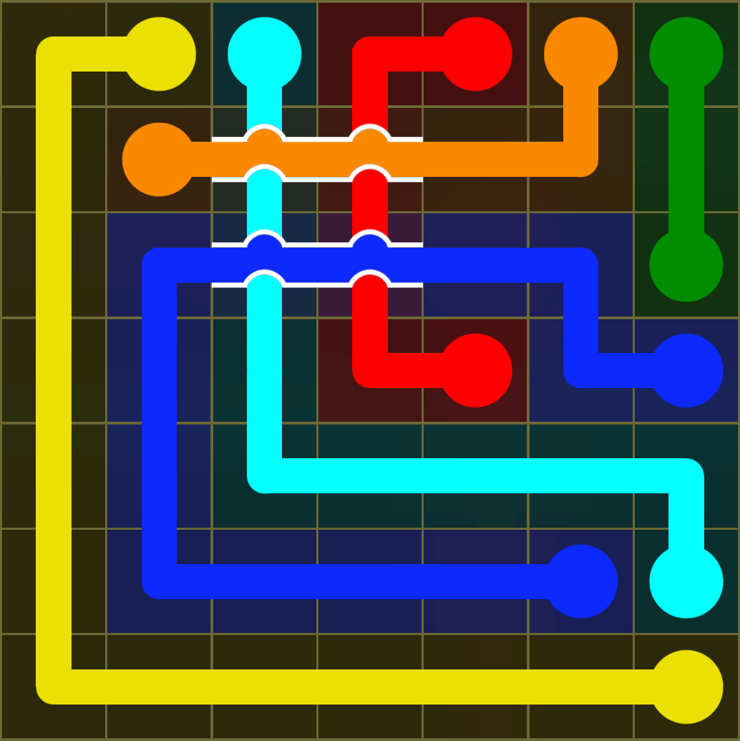 Flow Free 3574 Solution