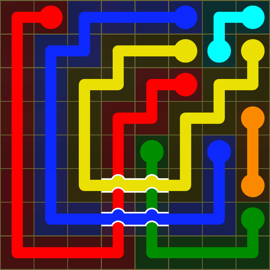 Flow Free 3605 Solution
