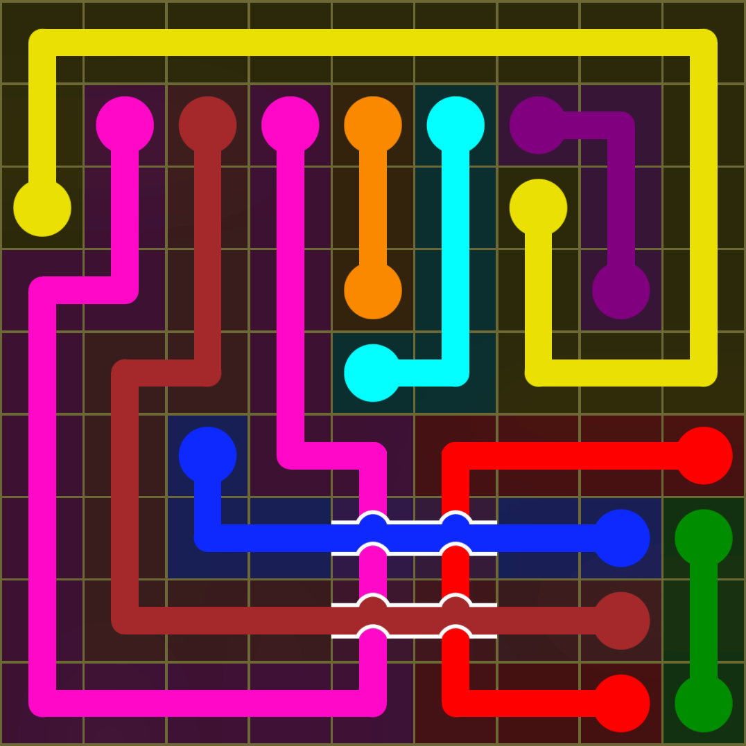 Flow Free 3633 Solution
